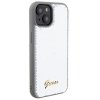 Guess GUHCP15SPSFDGSS iPhone 15 / 14 / 13 6.1 srebrny/silver hardcase Sequin Script Metal